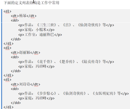 HTML定义列表 码士集团官网 - IT职业领路人